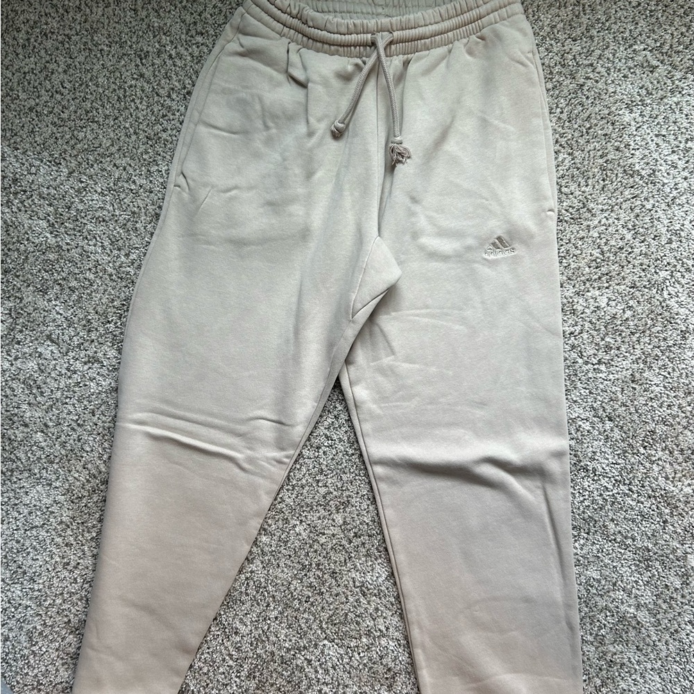Adidas Beige Joggers